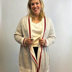 Oversized Cardigan in Grey